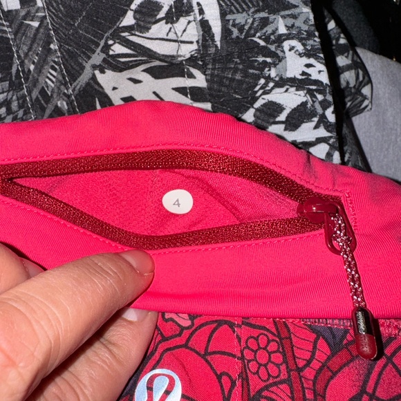 Lululemon Run Pace Setter Skirt in Prisma Multi Guava Lava Boom Juice Size 4. - Picture 8 of 15